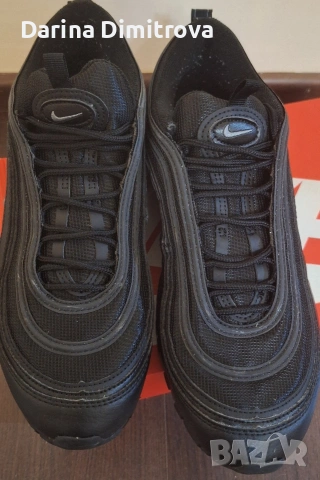 Nike Air Max 97 Triple black, снимка 3 - Маратонки - 53413279