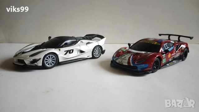 Bburago Shell Racing Ferrari Bluetooth - Мащаб 1:41, снимка 2 - Колекции - 50504534