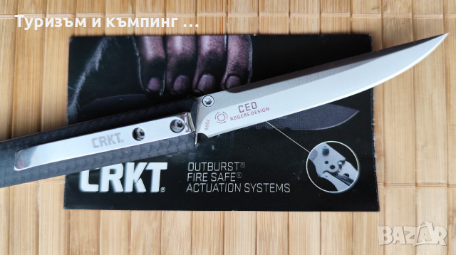 Сгъваем нож CRKT 7096 / 58 грама /, снимка 5 - Ножове - 28678671