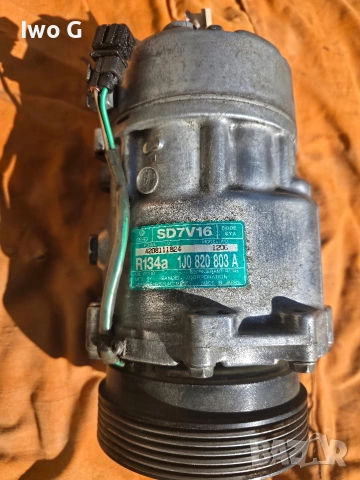 компресор за климатик от голф 4 1.6, снимка 2 - Части - 53665660