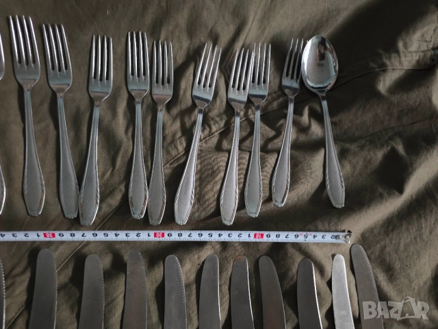 Продавам прибори за храна Smalcalda Rostfrei ГДР, снимка 6 - Прибори за хранене, готвене и сервиране - 52559384