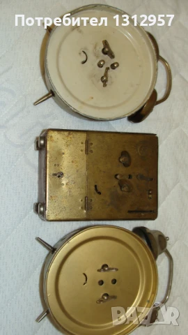 СТАРИ МЕХАНИЧНИ БУДИЛНИЦИ, снимка 6 - Антикварни и старинни предмети - 48752828