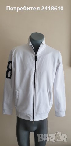 Dirk Bikkembergs Stretch Mens Full Zip Size M НОВО! ОРИГИНАЛ! Мъжкo Горнище!, снимка 9 - Спортни дрехи, екипи - 41963874
