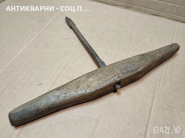 Стара Кована Дърводелска Бургия. / НОМЕР 1593., снимка 6 - Антикварни и старинни предмети - 53669969