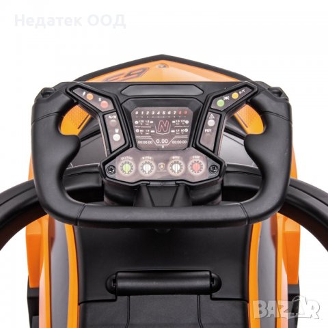 Детска кола Lamborghini Essenza SC V12, 12 - 36 месеца, Жълто/ черна, 67x28.5x29.5cm, снимка 3 - Коли, камиони, мотори, писти - 40175934