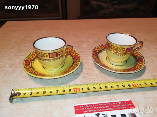 уникални чаши за кафе 2бр 1409211900, снимка 5 - Антикварни и старинни предмети - 34134309