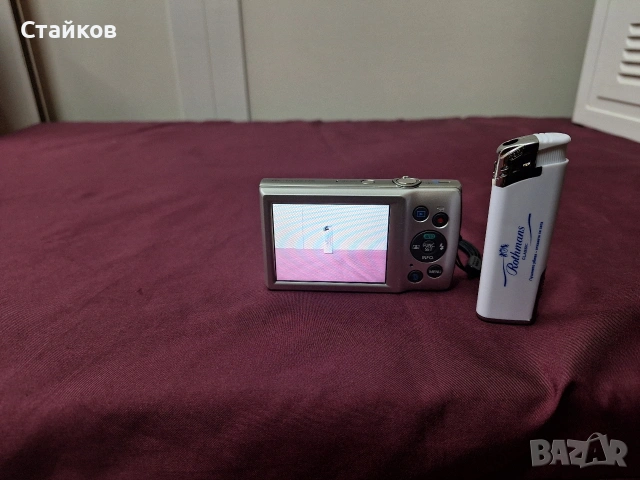 цифров фотоапарат Canon IXUS 175, 20.1MP, Silver,като НОВ , снимка 3 - Фотоапарати - 53027551