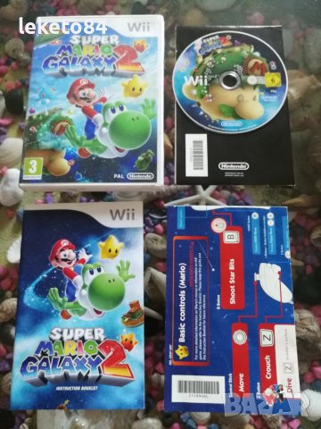 Wii Super Mario Galaxy 2 Nintendo Нинтендо Марио Wii U, снимка 1 - Игри за Nintendo - 41680670