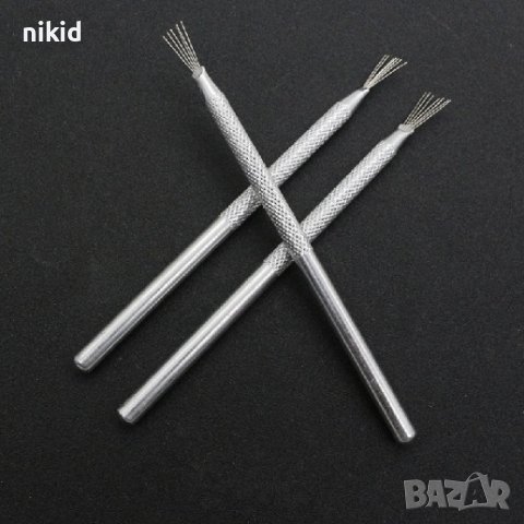 метален инструмент скулптуриране текстурна четка за моделиране фондан глина spider лак декорация , снимка 4 - Други - 41292719