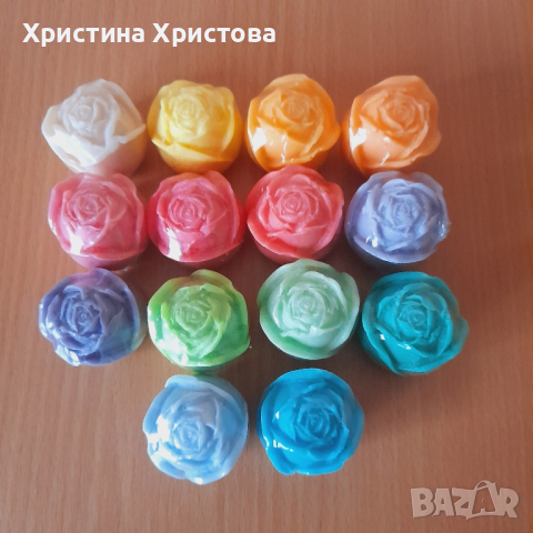Цветни глицеринови сапунчета , снимка 2 - Други - 40660202