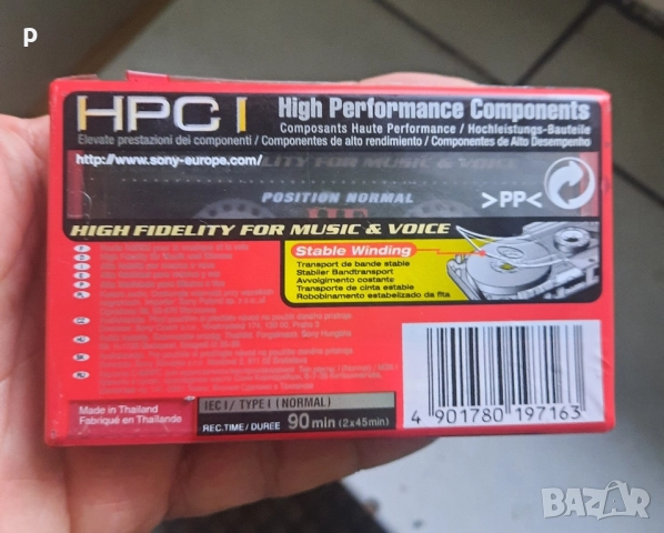 Касета аудио Sony, снимка 2 - Аудио касети - 52427652