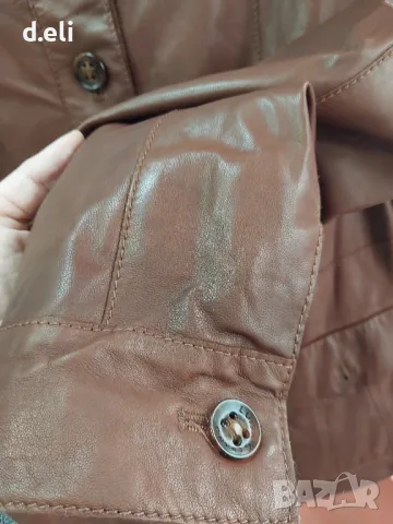 LUISA CERANO. 🇮🇹 Size.XL 100% lambleather Страхотно яке, снимка 5 - Якета - 49334275