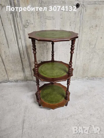 Етажерка с кожа, снимка 5 - Етажерки - 47382759