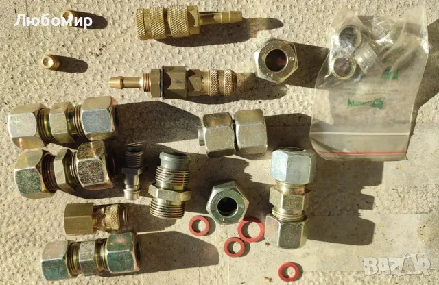 Продавам нови конектори и дюзи за пневматика