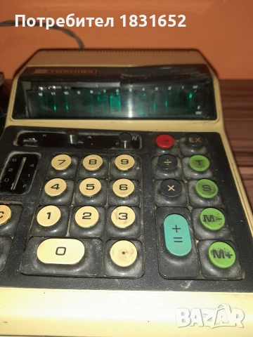 Стар калкулатор - Toshiba 1217, снимка 3 - Други ценни предмети - 53806931