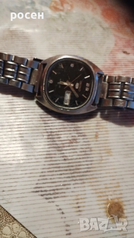 часовник ,seiko5, снимка 4 - Мъжки - 53609021