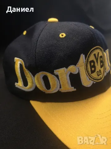 Винтидж шапка от 90те години на Борусия Дортмунд , снимка 3 - Шапки - 50375730