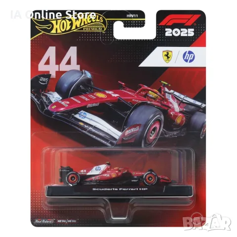 Hot Wheels Premium 2025 Formula 1® Team #44 - Lewis Hamilton