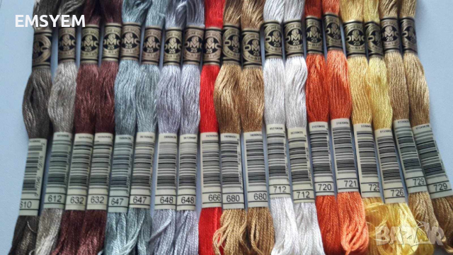 мулине DMC за бродерия , снимка 3 - Гоблени - 44816883