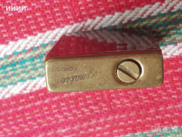 Бронзова кутия за парфюм, снимка 4 - Антикварни и старинни предмети - 53287255