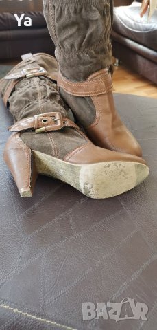 Дамски стилни ботуши, снимка 8 - Дамски ботуши - 34924037