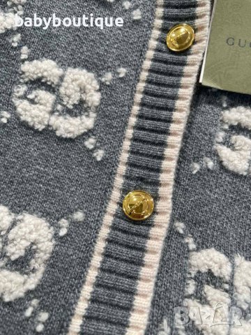 Gucci 2023 grey, снимка 3 - Жилетки - 42666618