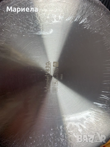 Тенджера MAUVIEL 1830, Инокс, 5.7л, Неръждаема стомана, Трислойна със стъклен капак, снимка 6 - Съдове за готвене - 53592488