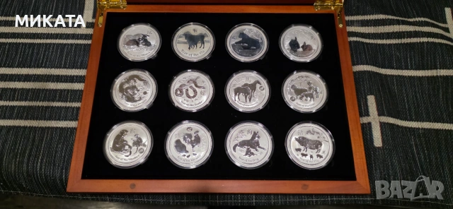 Серии Австралийски лунар 2 и Австралийски лунар 3, снимка 2 - Нумизматика и бонистика - 53243386