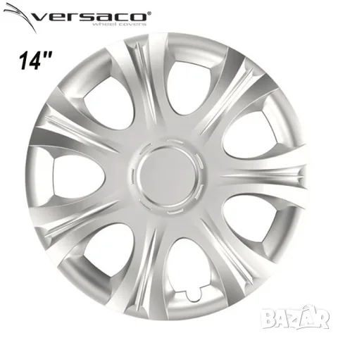 Тасове за джанти 14'' Versaco Impulse Silver, снимка 2 - Аксесоари и консумативи - 55861748