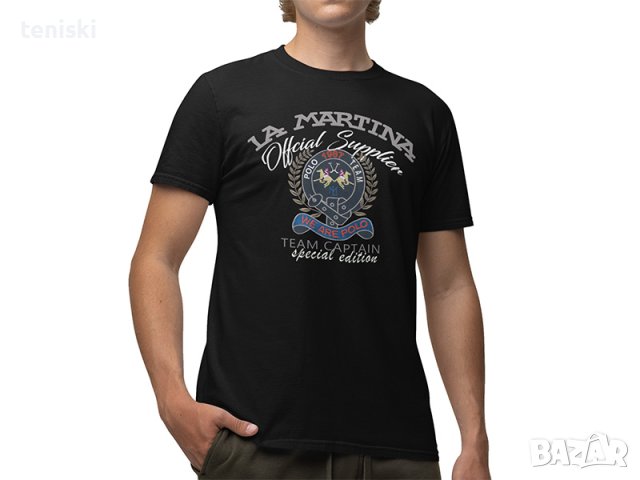 Тениски La Martina принт, снимка 3 - Тениски - 41781465