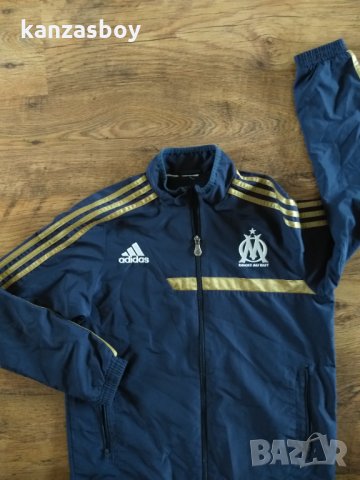 Adidas MARSEILLE DROIT AU BUT  - страхотно футболно горнище, снимка 4 - Спортни екипи - 35961645