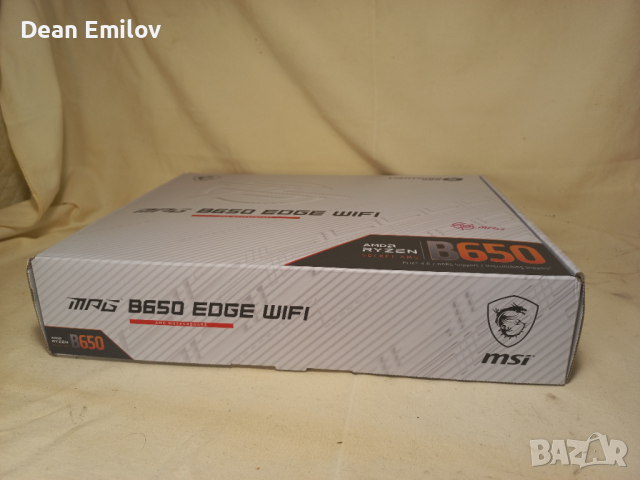 Дънна платка MSI MPG B650 Edge WIFI , снимка 2 - Дънни платки - 44710534