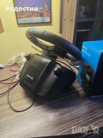 Волан Logitech G29 + педали + шифтър, снимка 3 - Друга електроника - 53658609