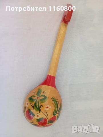 Руска лъжица, снимка 2 - Антикварни и старинни предмети - 50935604