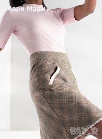 3/4 ръкав рипсена блуза, снимка 2 - Туники - 35412450