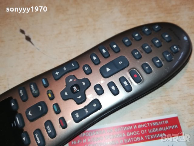 logitech harmony 650 с дисплеи-внос швеицария 2802221835, снимка 7 - Други - 35947363