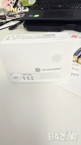 Smartwares FGA-1305 Premium CO детектор за въглероден окис, 85 dB