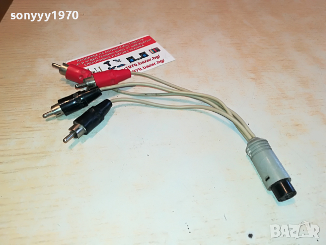 АУДИОКАБЕЛ-ПРЕХОД ЖЕНСКА ПЕТИЦА/4 ЧИНЧА 2203221159, снимка 3 - Други - 36191968