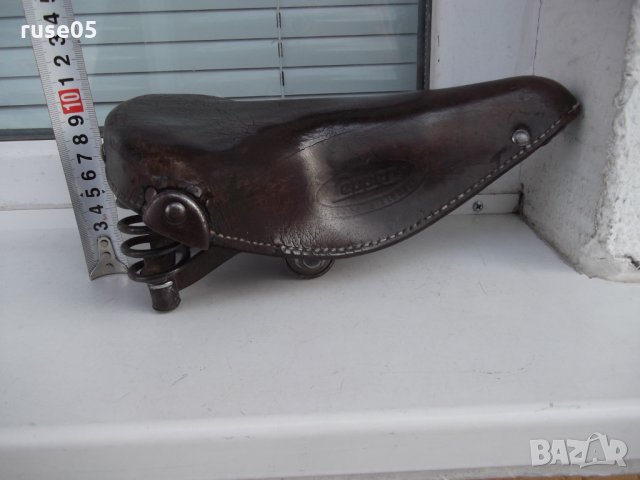 Седалка "Lepper" кожена за колело холандска много стара, снимка 11 - Други ценни предмети - 36005610