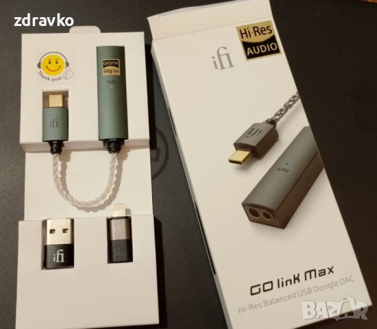 iFi Go link Max -Чисто нов ДАК, снимка 4 - Аудиосистеми - 51080333