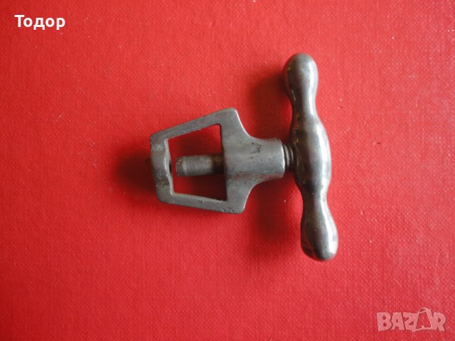 Старинна бронзова стяга , снимка 5 - Стяги - 40588515