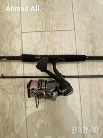 Savage Gear XLNT 3 240см 12-40 комплет със макара savage gear sg4 4000, снимка 4 - Въдици - 53486507