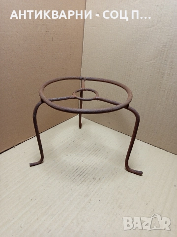 Стар Ръчно Изработен Саджек Пиростия За Огнище. , снимка 2 - Антикварни и старинни предмети - 52842188