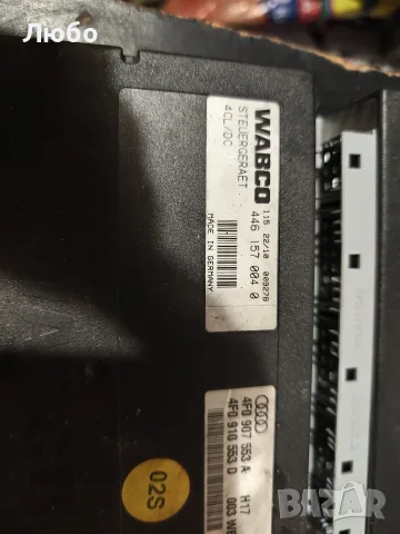 Модул за въздушно окачване 4F0 910 553 A D за Ауди А6 ц6 4ф Audi A6 c6 4f Wabco, снимка 5 - Части - 55952232