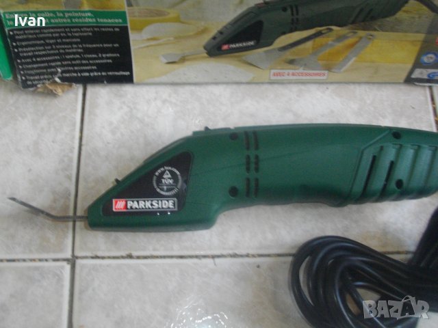 Ново Немско 200 Вата Електрическо Длето-Шабър-Parkside-3 Скорости-За Стъргане Боя/Фуги, снимка 7 - Други инструменти - 41404709