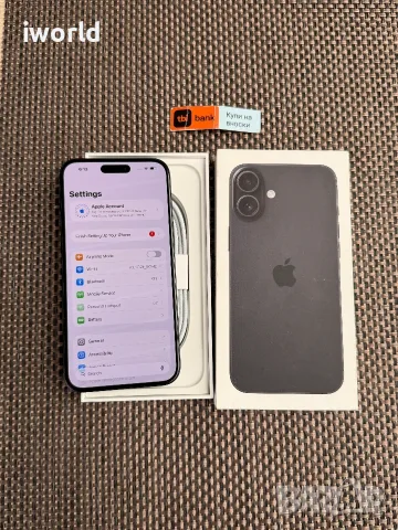 ❗️КАТО НОВ❗️iPhone 16 Plus ❗️ Лизинг от 21€/мес ❗️ BLACK / 128GB❗️Гаранция! черен , снимка 11 - Apple iPhone - 55952876