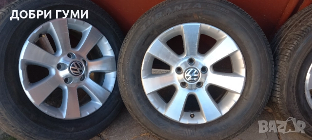 5х112 ДЖАНТИ 16 ОРИГИНАЛНИ ТИГУАН и др. ВАГ ГРУПАТА , снимка 4 - Гуми и джанти - 52936929
