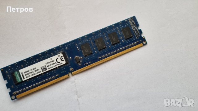 Рам памет Kingston Value 4GB DDR3 1600MHz KVR16N11S8/4 