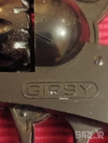 Стара играчка пистолет с капси, Италия. , снимка 9 - Колекции - 44509844