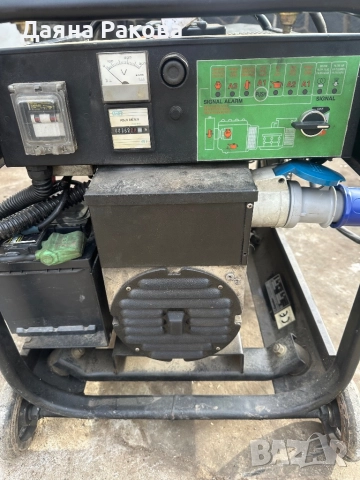 Монофазен дизелов генератор 6кв, снимка 5 - Градинска техника - 52925724